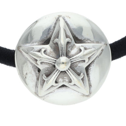 Chrome Hearts Star Button Hair Tie Silver 925