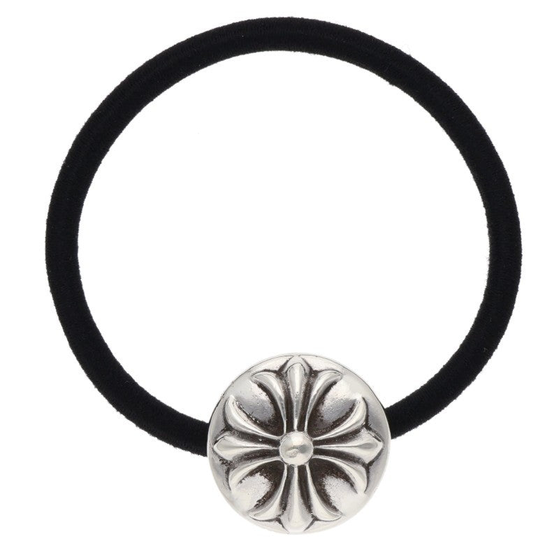 Chrome Hearts Cross Ball Hair Tie Silver 925