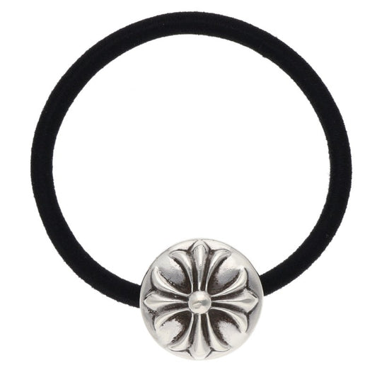 Chrome Hearts Cross Ball Hair Tie Silver 925