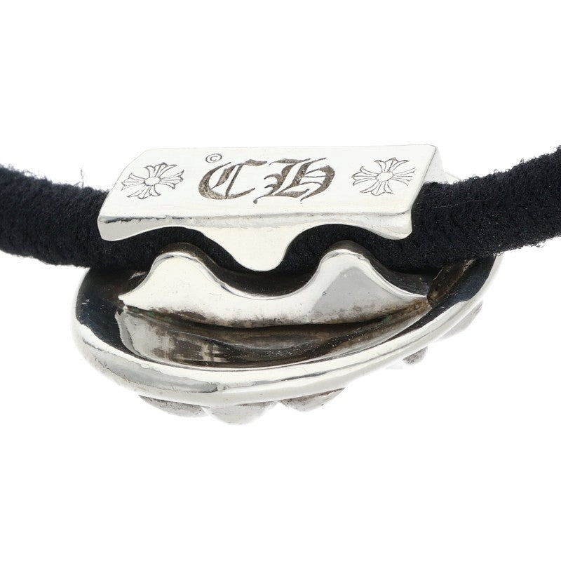 Chrome Hearts Cross Ball Button Hair Tie Silver Concho