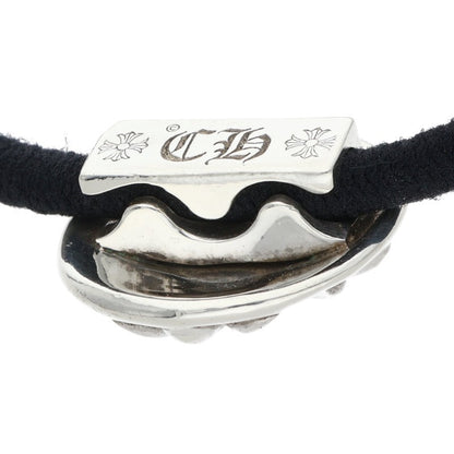 Chrome Hearts Cross Ball Button Hair Tie Silver Concho