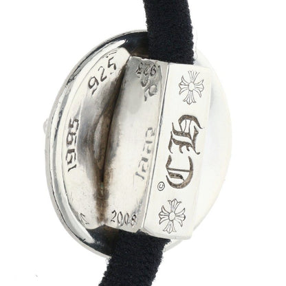 Chrome Hearts Cross Ball Button Hair Tie Silver Concho