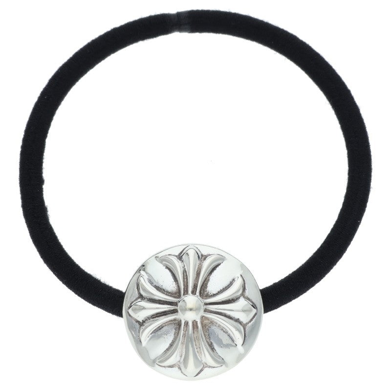 Chrome Hearts Cross Ball Hair Tie Silver 925
