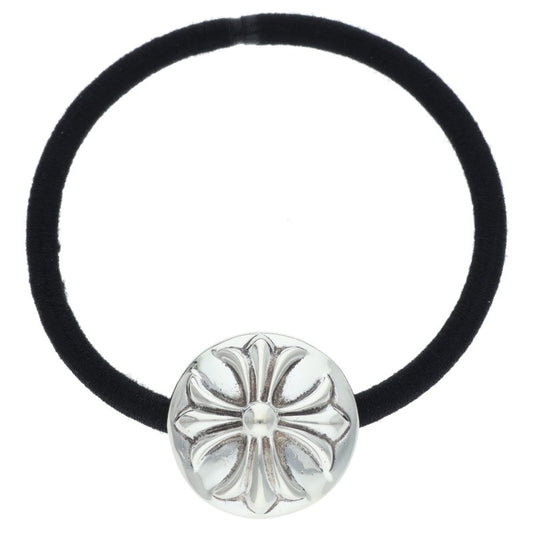 Chrome Hearts Cross Ball Hair Tie Silver 925