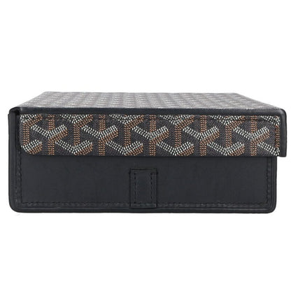 GOYARD Coated Canvas Leather Watch Case Size ONE SIZE