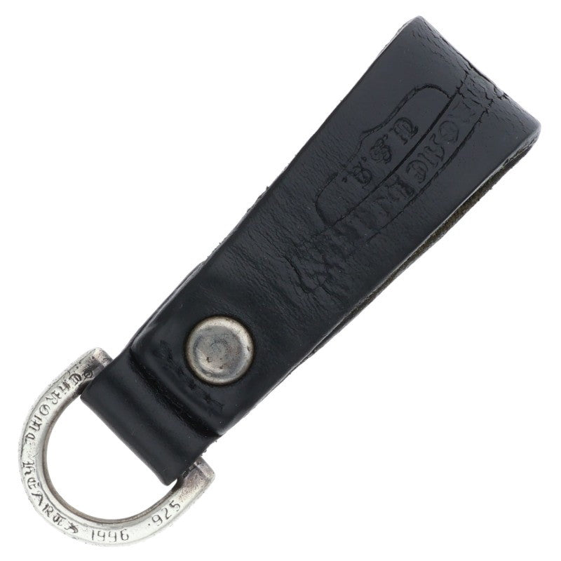 Chrome Hearts D-Ring Cross Ball Button Belt Size ONE SIZE