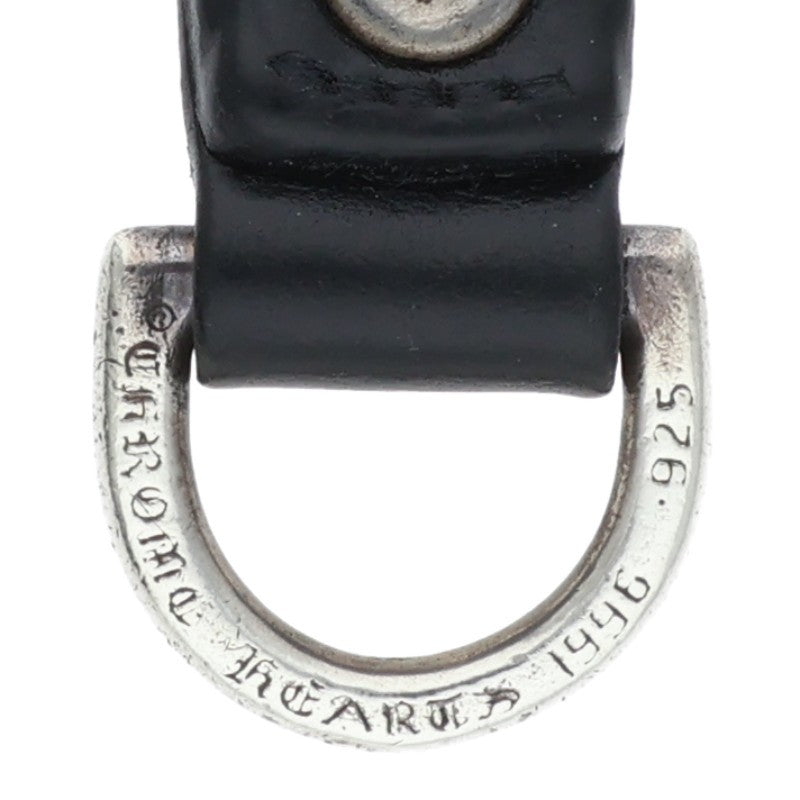 Chrome Hearts D-Ring Cross Ball Button Belt Size ONE SIZE