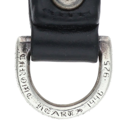 Chrome Hearts D-Ring Cross Ball Button Belt Size ONE SIZE