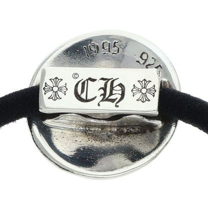 Chrome Hearts Cross Ball Hair Tie Silver/Black 925