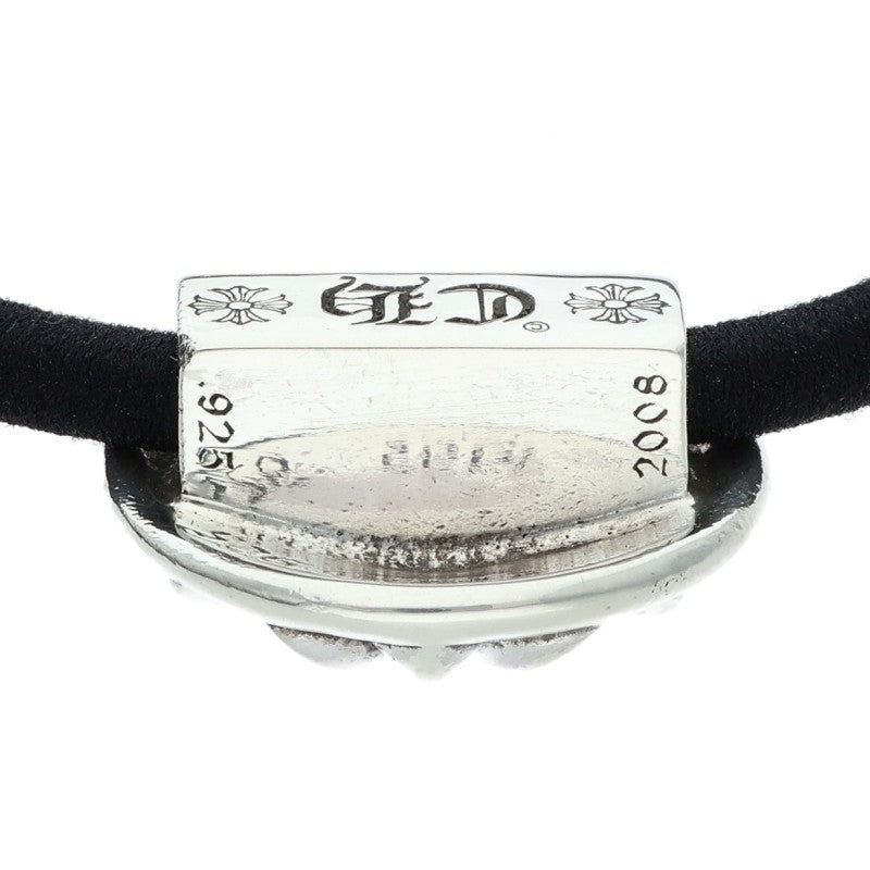 Chrome Hearts Cross Ball Hair Tie Silver/Black 925