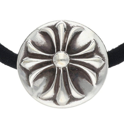 Chrome Hearts Cross Ball Hair Tie Silver/Black 925 Multi