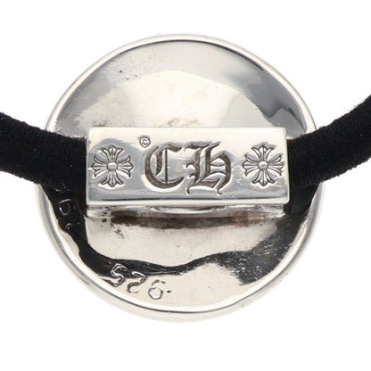 Chrome Hearts BS Fleur Button Hair Tie Silver/Black 925