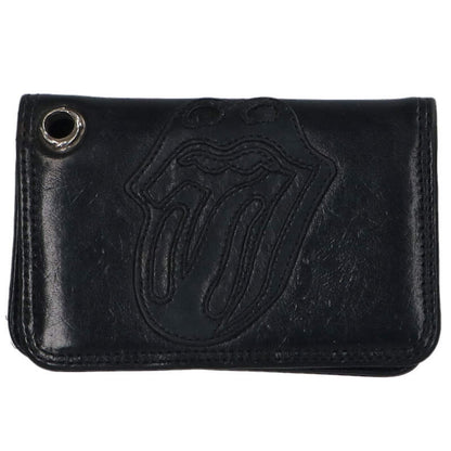 Chrome Hearts Grommet Leather Card Case Black Size ONE SIZE