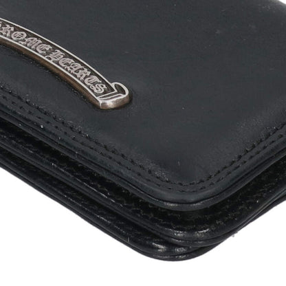 Chrome Hearts Grommet Leather Card Case Black Size ONE SIZE