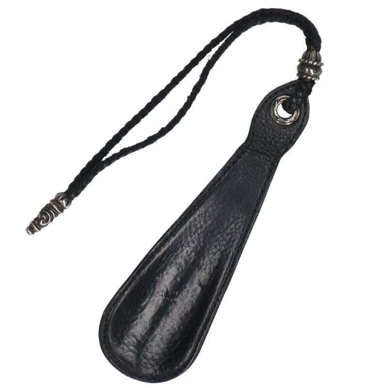 Chrome Hearts SML Leather Shoe Horn Black Silver