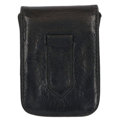 Chrome Hearts Logo Plate Leather Cigarette Case
