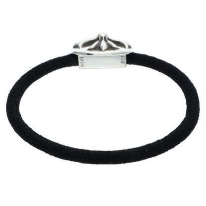 Chrome Hearts Cross Ball Hair Tie Silver 925