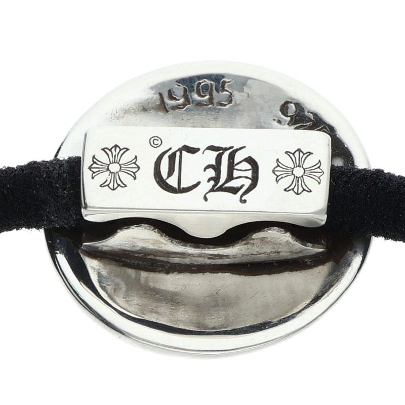 Chrome Hearts Cross Ball Hair Tie Silver 925