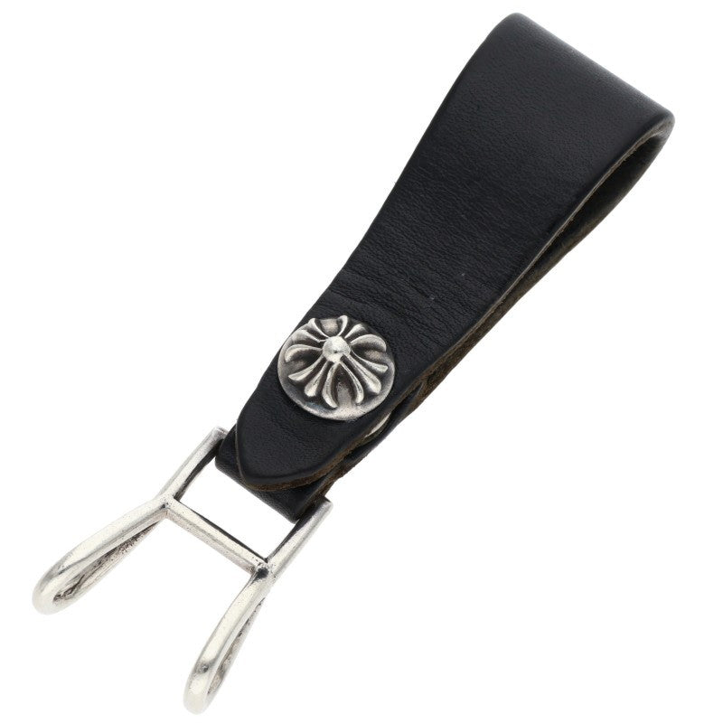 Chrome Hearts Cross Ball Button Leather Belt Size ONE SIZE