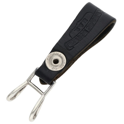 Chrome Hearts Cross Ball Button Leather Belt Size ONE SIZE