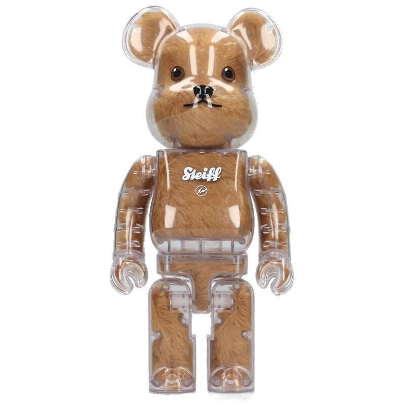 BE@RBRICK x fragment design Steiff 400% Figure Brown Size 4