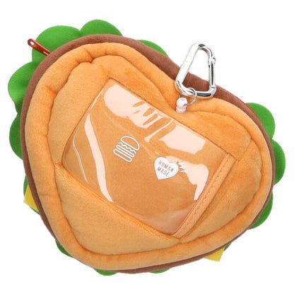HUMAN MADE Hamburger Pouch Pass Case Brown Size ONE SIZE
