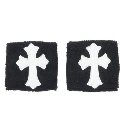 Chrome Hearts Sweatband Patent Cross Patch Wristband
