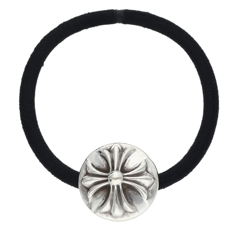 Chrome Hearts Cross Ball Hair Tie Silver 925