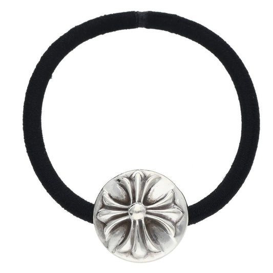 Chrome Hearts Cross Ball Hair Tie Silver 925