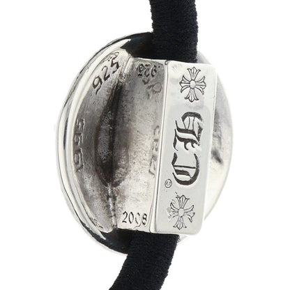 Chrome Hearts Cross Ball Hair Tie Silver 925