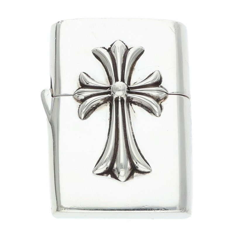 Chrome Hearts Small CH Cross Zippo Lighter Size ONE Silver