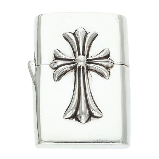 Chrome Hearts Small CH Cross Zippo Lighter Size ONE Silver