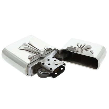 Chrome Hearts Small CH Cross Zippo Lighter Size ONE Silver