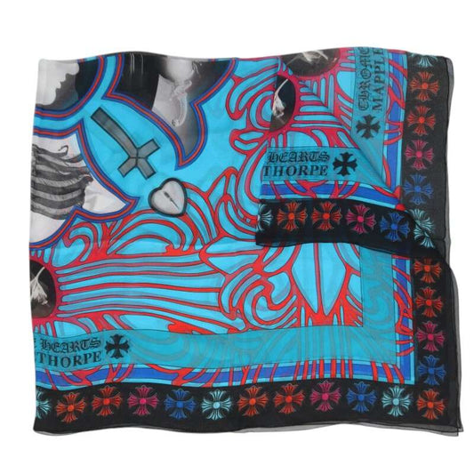 Chrome Hearts CH SCARF Mapplethorpe Print Silk Size ONE SIZE