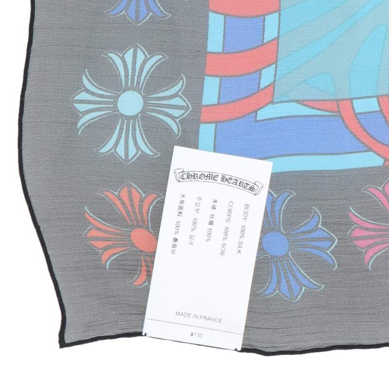 Chrome Hearts CH SCARF Mapplethorpe Print Silk Size ONE SIZE
