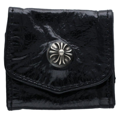 Chrome Hearts Cross Button Patent Leather Case