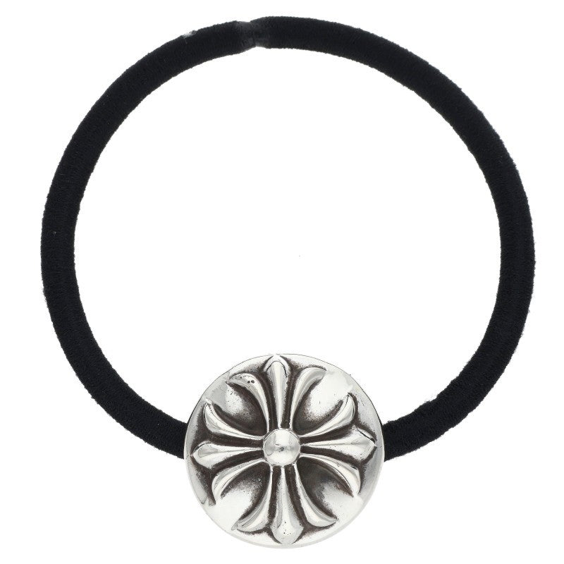 Chrome Hearts Cross Ball Hair Tie Silver 925