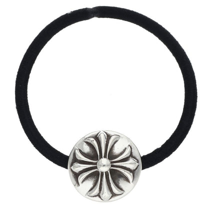 Chrome Hearts Cross Ball Hair Tie Silver 925
