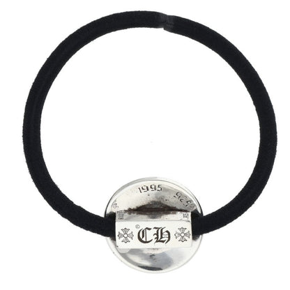 Chrome Hearts Cross Ball Hair Tie Silver 925