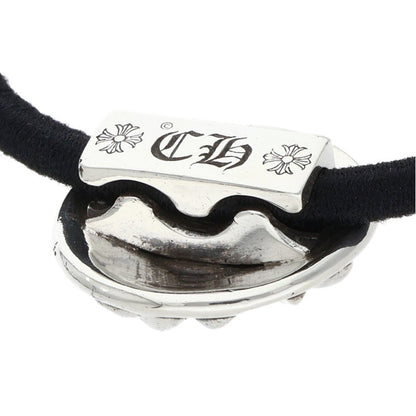 Chrome Hearts Cross Ball Hair Tie Silver 925