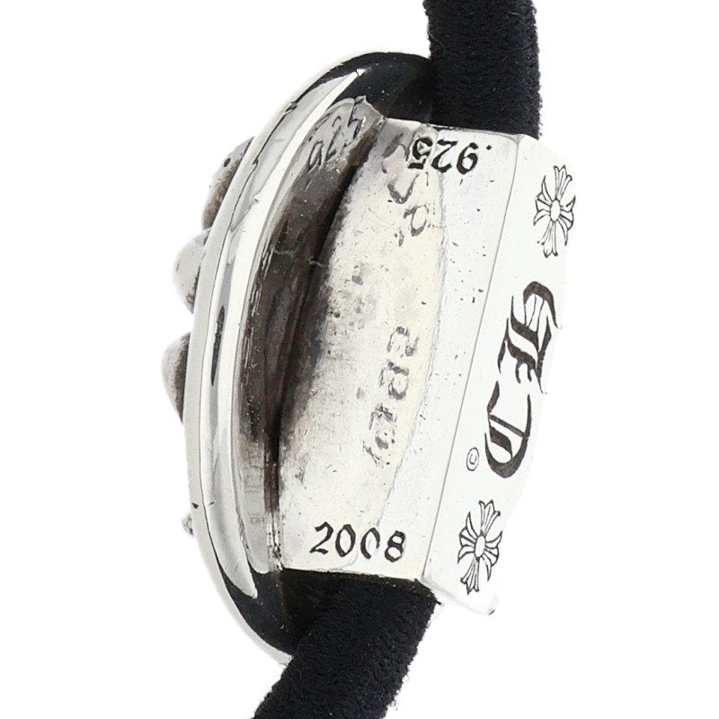 Chrome Hearts Cross Ball Hair Tie Silver 925