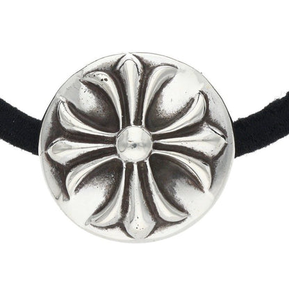 Chrome Hearts Cross Ball Hair Tie Silver 925