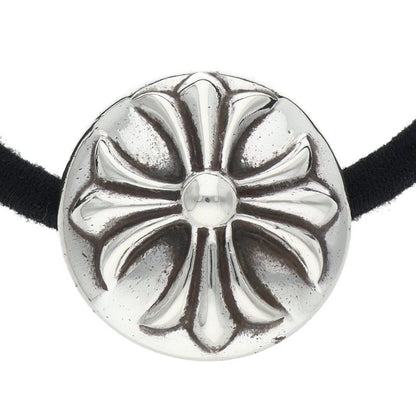 Chrome Hearts Cross Ball Hair Tie Silver 925