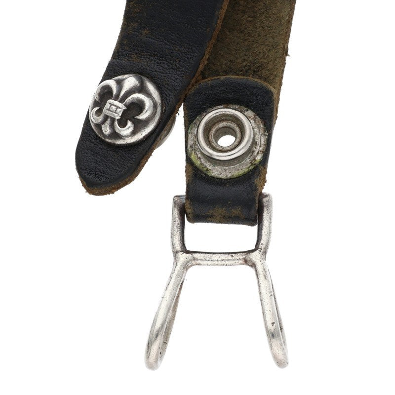 Chrome Hearts Flare Ball Leather Belt Loop Size ONE SIZE