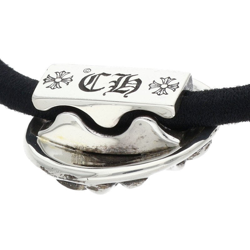 Chrome Hearts Silver Cross Ball Concho Hair Band