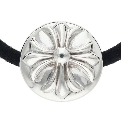 Chrome Hearts Silver Cross Ball Concho Hair Band