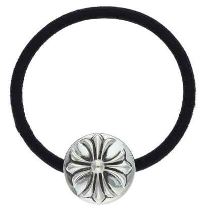 Chrome Hearts Silver Cross Ball Concho Hair Band