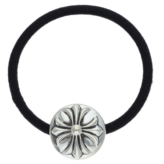 Chrome Hearts Silver Cross Ball Concho Hair Band