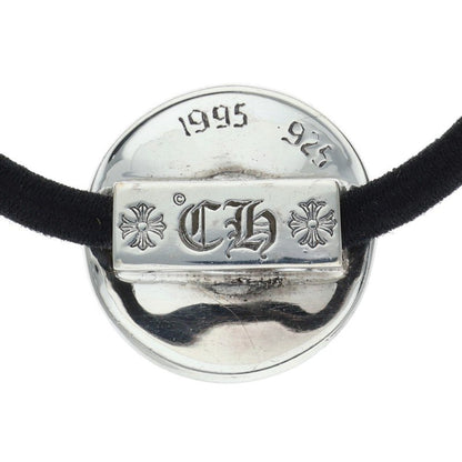 Chrome Hearts Silver Cross Ball Concho Hair Band