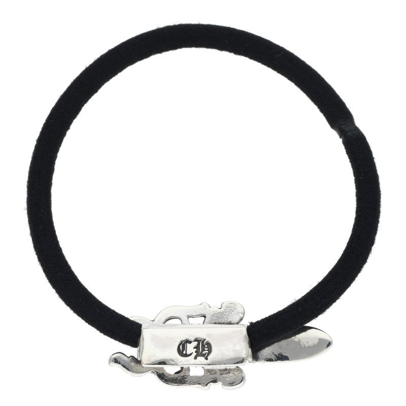 Chrome Hearts Old Dagger Concho Hair Band Silver/Black
